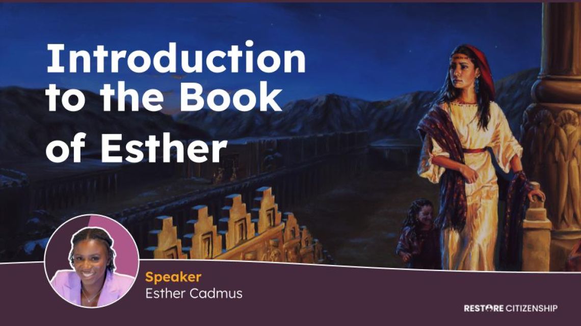 Introduction to the book of Esther