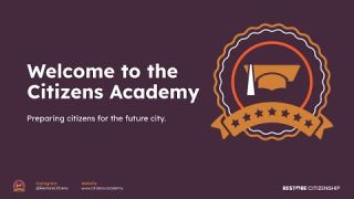 The Citizens Academy